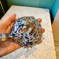 Vintage Murano Style Glass Millefiori Turtle Figurine