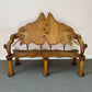 1981 Andrew Willner Elephant Bench/Signed and dated