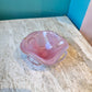 Vintage Pale Pink Murano Glass Ashtray