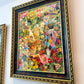 Vintage Original Framed "Once Upon A Springtime" 1981-1982 Acrylic on Board by Phyllis Londraville