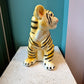 Vintage Ceramic Tiger Cub Statue