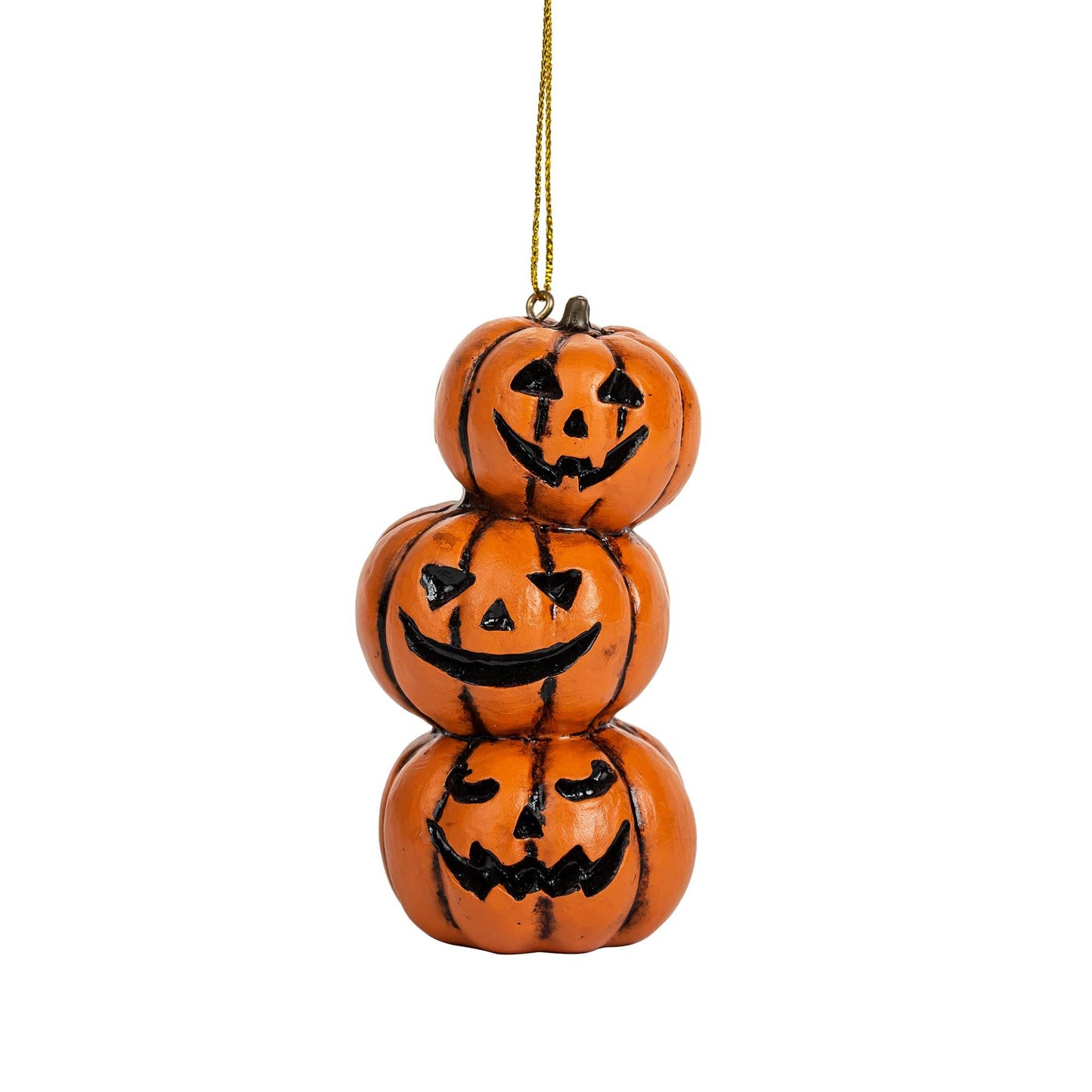 Stack of Jack-o'-Lanterns Pumpkin Ornament