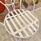 Pair of White John Risley Style Face Chairs