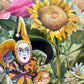 Vintage Original Framed "Once Upon A Springtime" 1981-1982 Acrylic on Board by Phyllis Londraville