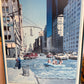 Vintage "Urban Development 2" Print Poster by Doug Webb 1985