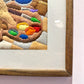 Framed Vintage Long Stitch ‘Decoy Still Life’ Duck Artwork
