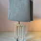 Vintage Lucite Diamond Block Lamp by Les Prismatiques/item