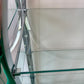 Vintage DIA Style Chrome and Glass Arched Etagere/item