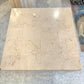 Vintage Square Travertine Pedestal