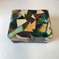 Vintage Postmodern Mosaic Style Storage Box