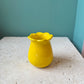 Vintage Italian Badelli Yellow Ceramic Bud vase