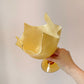 Vintage Fazzoletto “Handkerchief” Handblown Glass Candy Dish/ Catch All