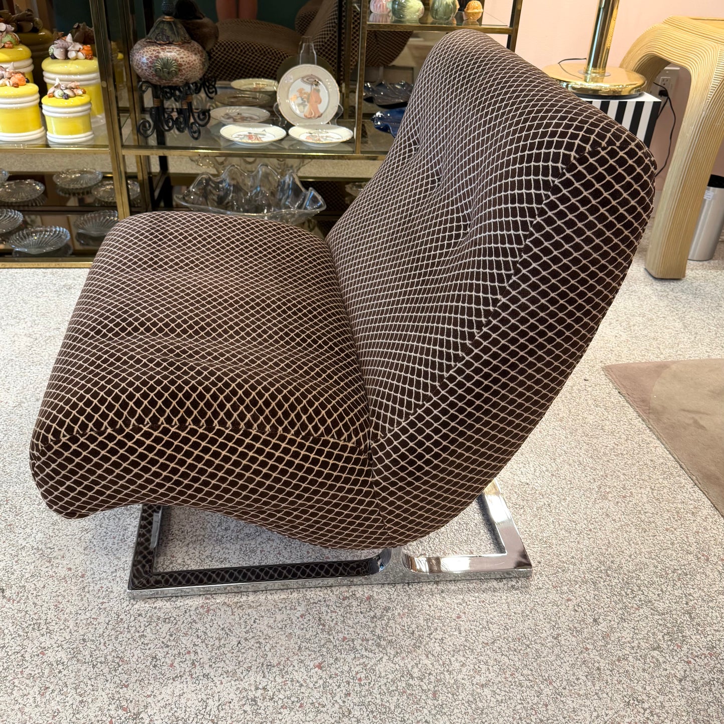 Vintage 1970's Lounge Chair by Adrian Pearsall for Comfort Designs /item
