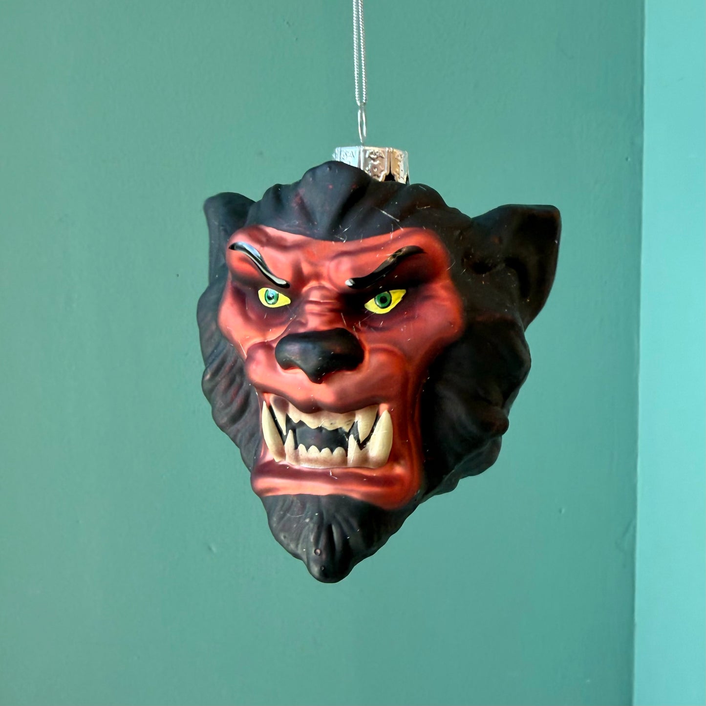 Gorenaments "Wolfie" Werewolf Glass Ornament