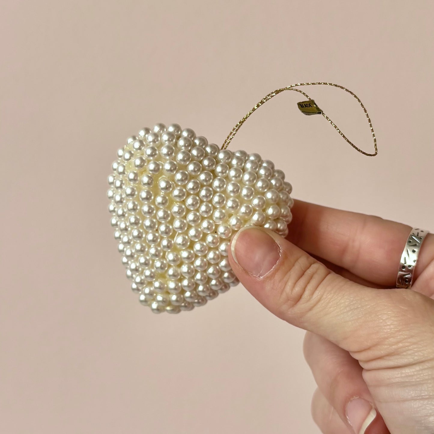 Vintage Faux Pearl Ornaments