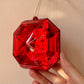 Ruby Red Gem Ornament
