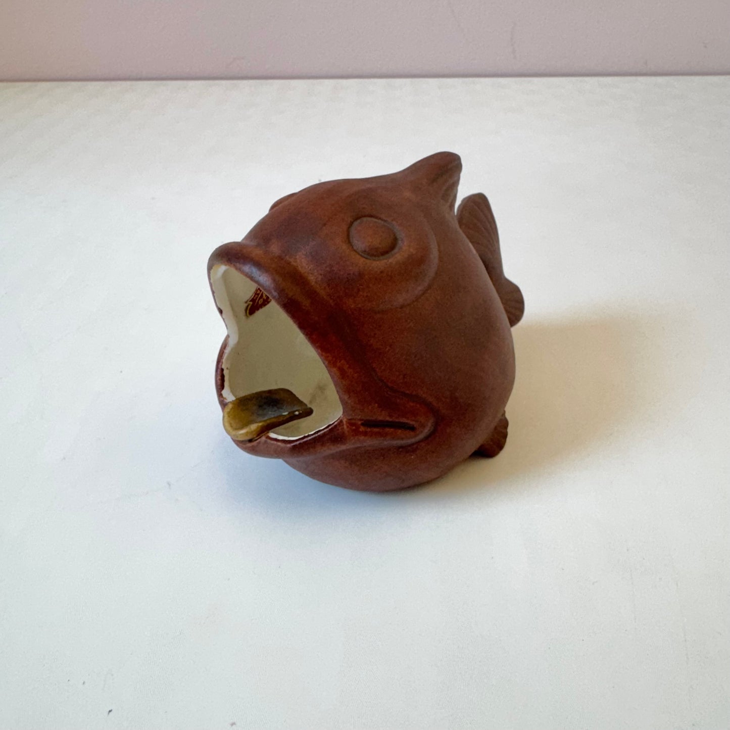 Vintage Ceramic Fish Ashtray