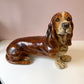Vintage Mid-Century Extra Large Basset Hound Sculpture