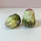 Vintage 1989 Fitz & Floyd Artichoke Ceramic Salt & Pepper Shaker Set