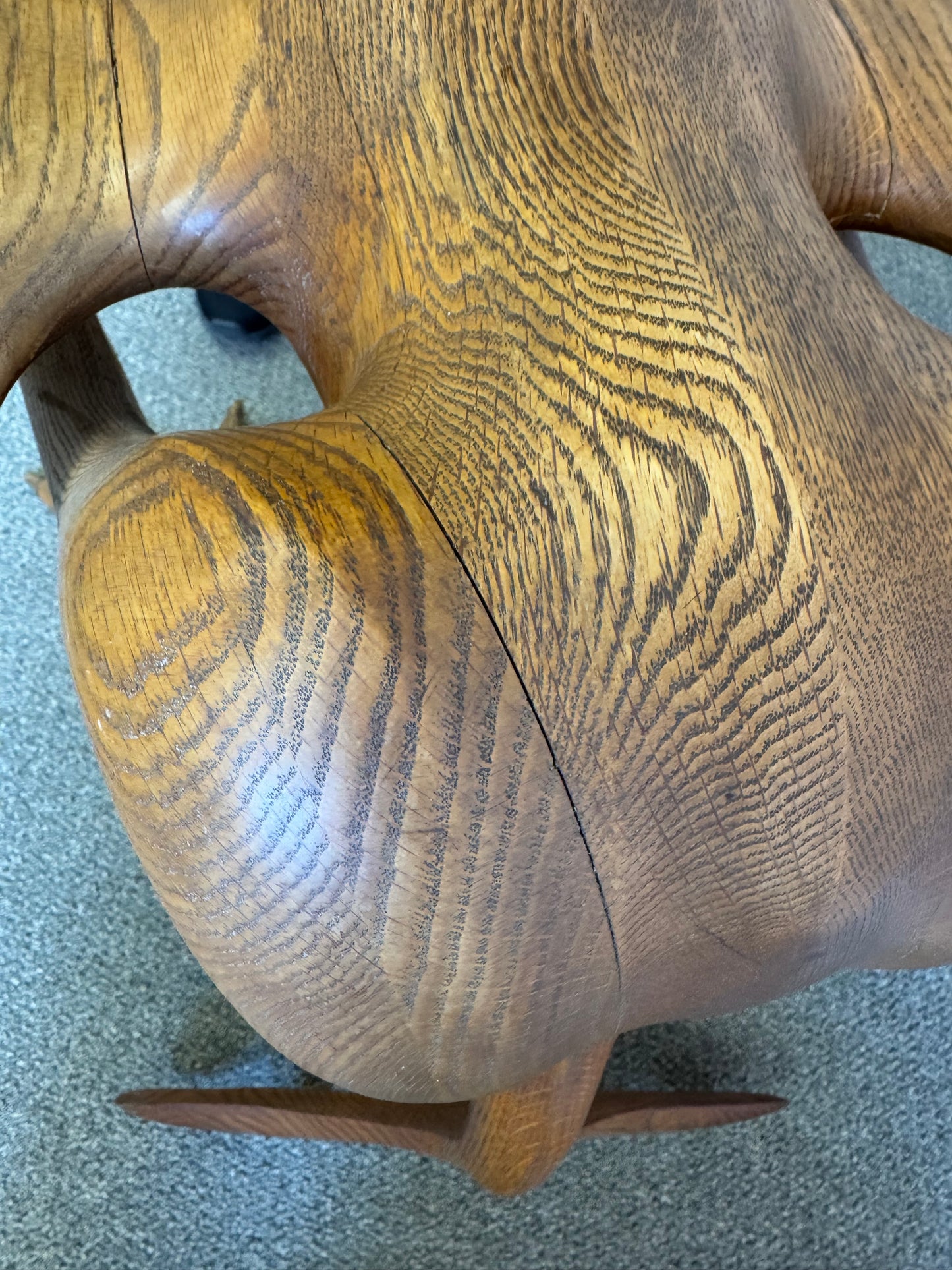 1980 Andrew Willner Ostrich Table/Signed and Dated