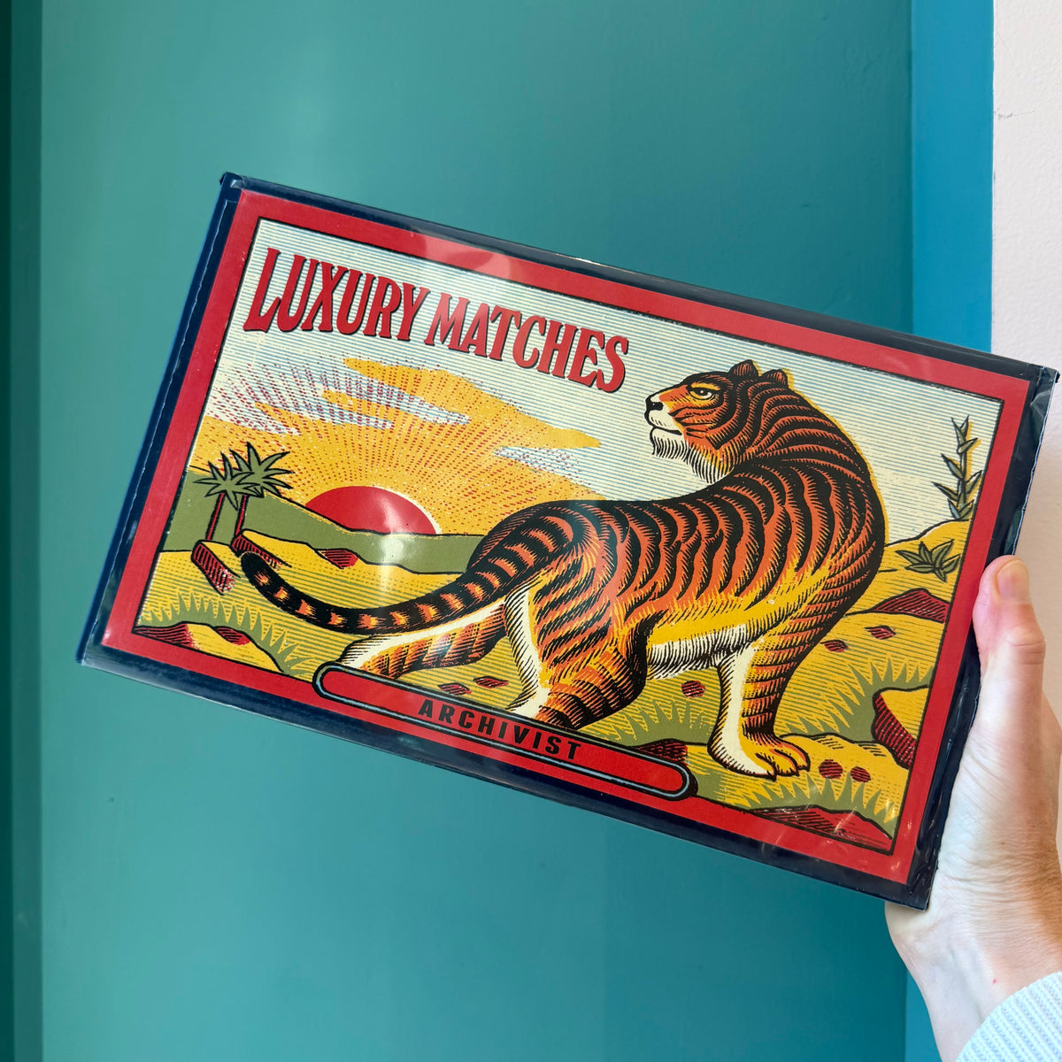 Giant Tiger Luxury Safety Matches by Archivist