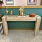 Vintage Maitland Smith Style Tessellated Console Table