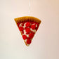 Felt Pizza Ornament