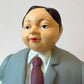 Vintage Chubby Business Couple Money Banks Attributed to L’Aquilone Italy