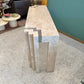 Vintage Maitland Smith Style Tessellated Console Table
