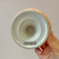 Vintage 8 Piece Set of Flower Cups and Saucers by Roscher & Co.