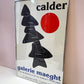 Vintage 1970's Framed Calder Exhibition Poster