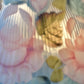 Vintage Tiffany Style Hand Painted Floral Glass Lamp