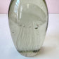 Vintage Clear Glass Jellyfish Paperweight