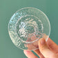 Vintage Pair of Orrefors Style Mushroom Glass Candle Holders