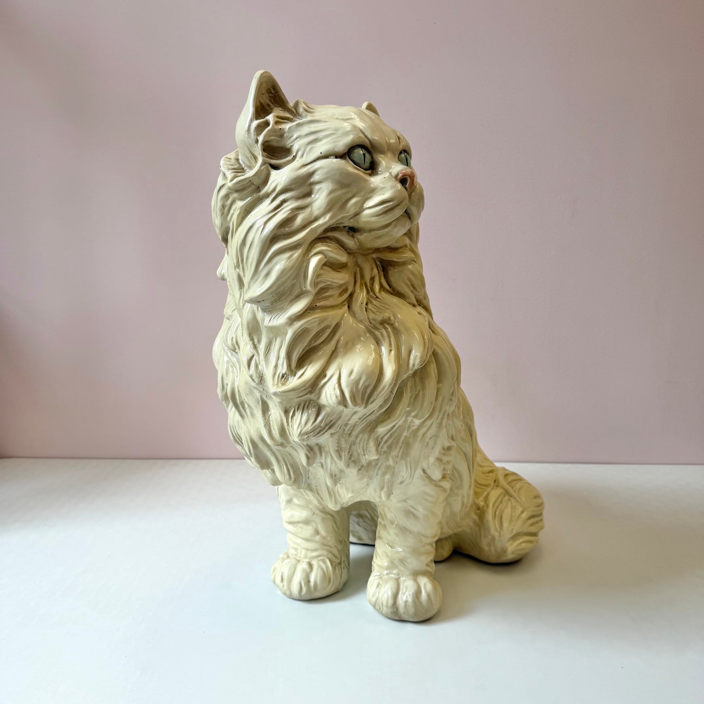 Vintage Mid-Century Extra Large 1960’s Persian Cat Statue