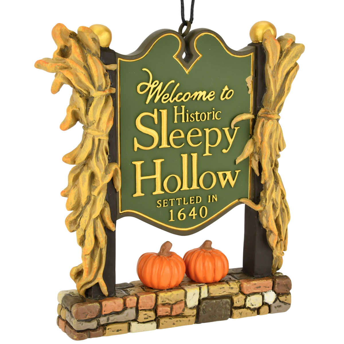 "Welcome to Sleepy Hollow" Sign Ornament