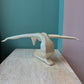Vintage Art Deco Crouched Posing Figure Statue