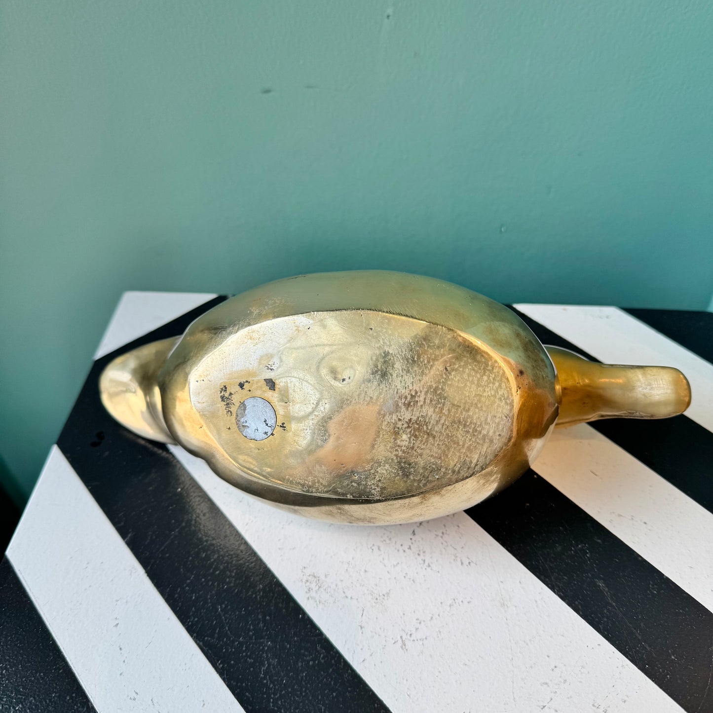 Vintage Brass Duck