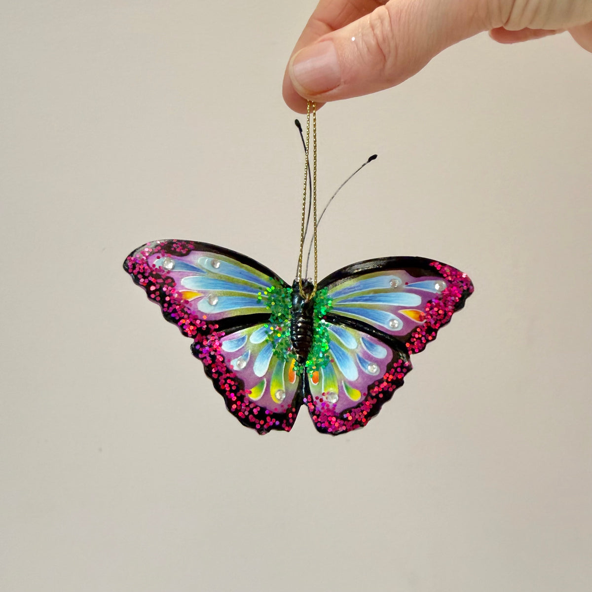 Resin Butterfly Ornament