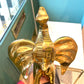 Vintage Brass Elephant Statue