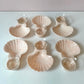 Vintage "Cocktails for Six" Seashell Shaped Serving Dishes by Karoff Originals