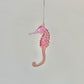 Iridescent Acrylic Seahorse Ornament
