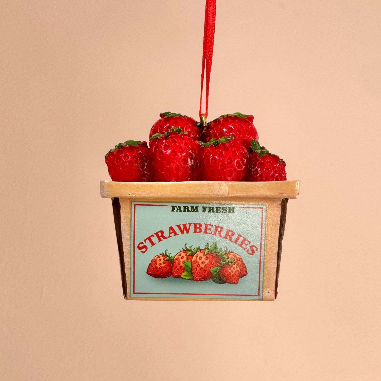 Fruit/Veggie Crate Ornament