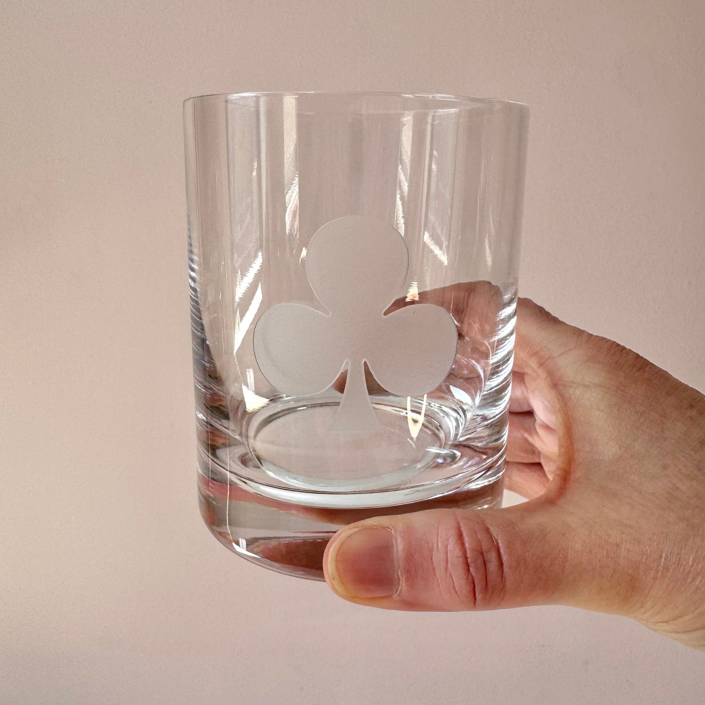 Vintage Set of 4 Card Face Drinking Glasses by Lenox for Kate Spade