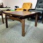 Mid Century Modern Jens Risom Style Walnut and Laminate Floating Coffee/Side Table