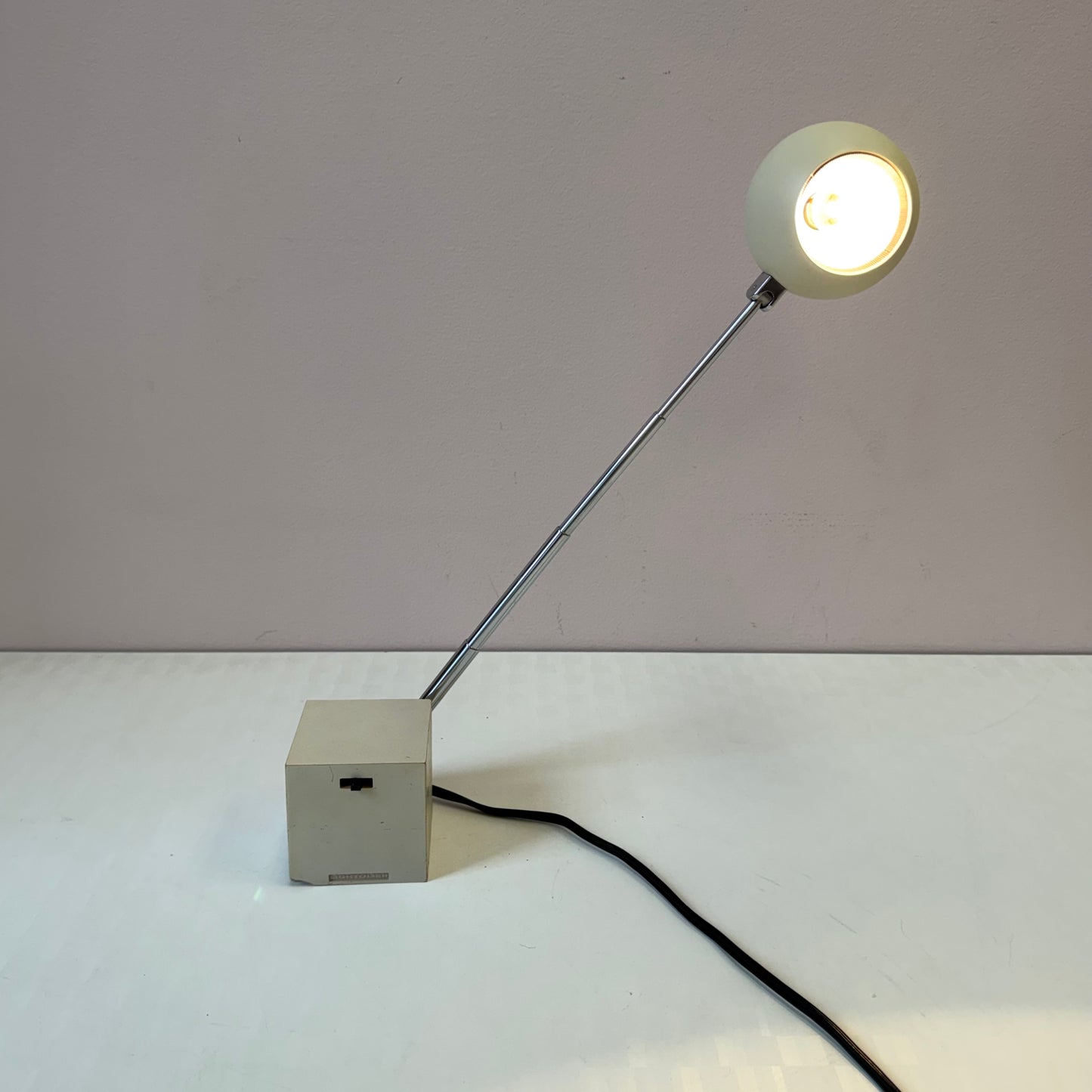 Vintage 1960s Lightolier Lytegem Adjustable Desk Lamp