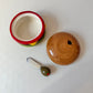 Vintage Cheese Burger Dip Bowl with Spreader