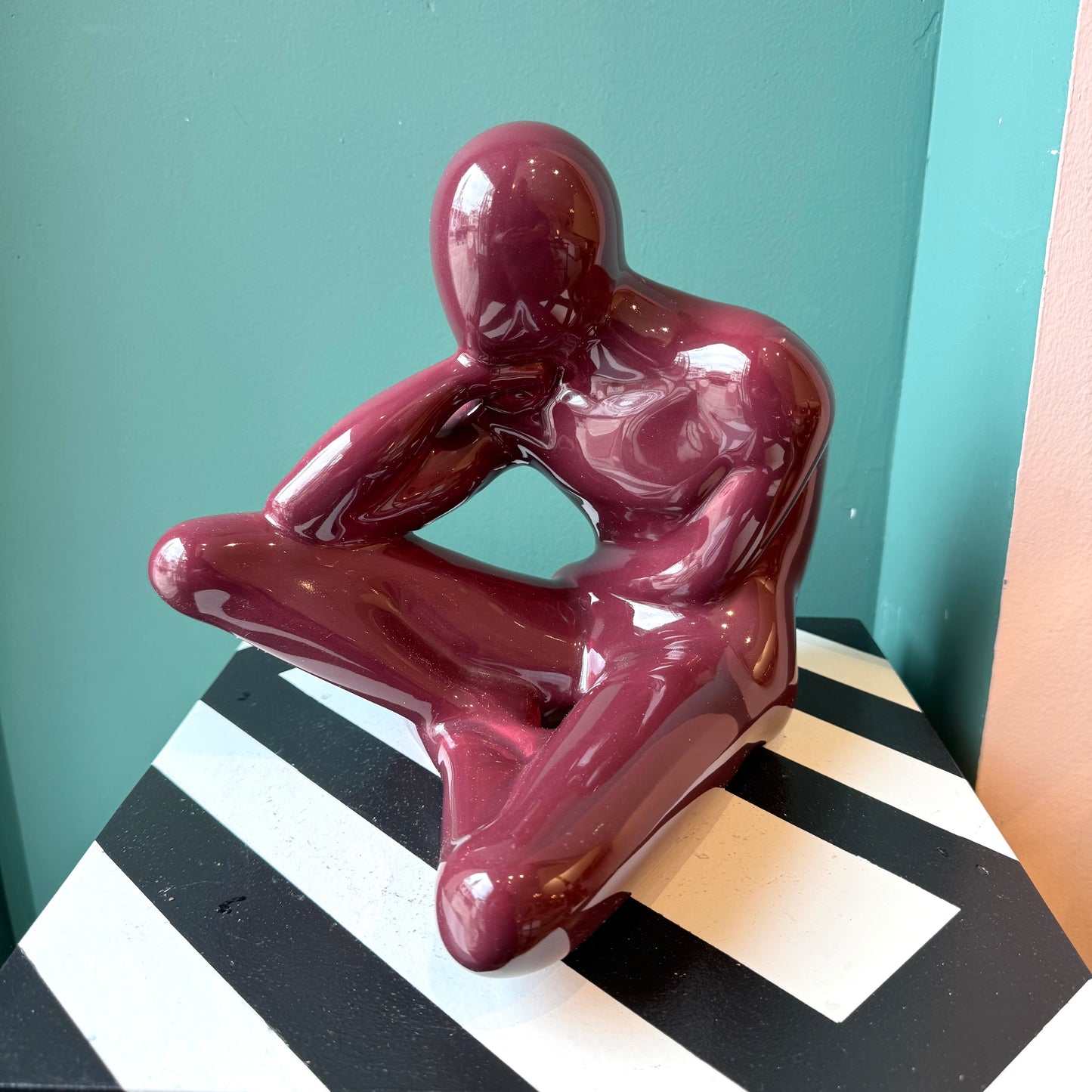 Vintage Jaru “Contemplation” Figure Statue