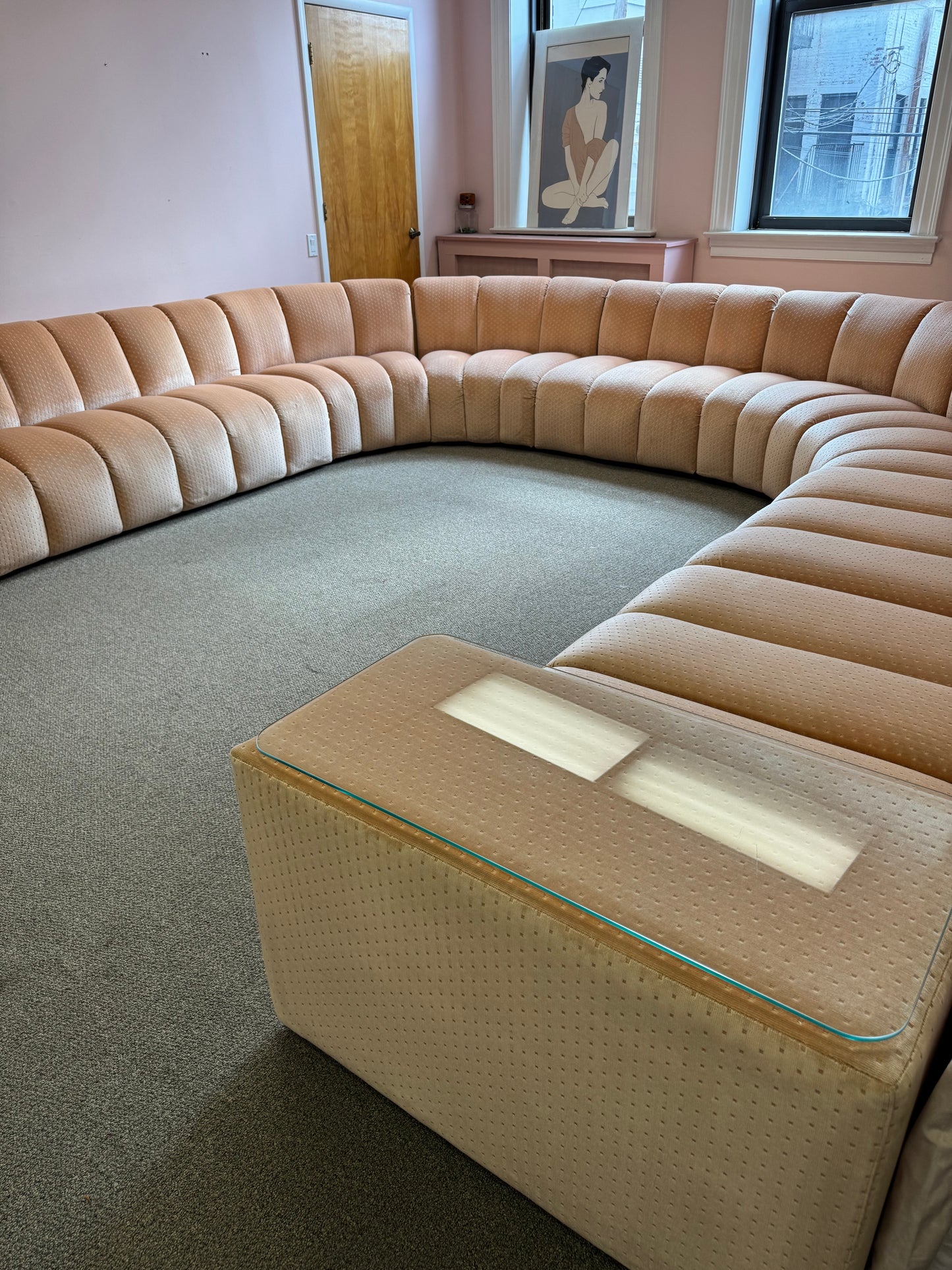 Vintage Flair for Bernhardt Modular Sectional Sofa/sold by piece