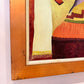 Vintage Signed Original Cubist Oil Painting by Vargas